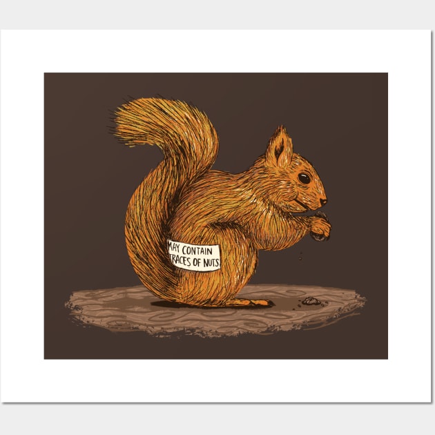 Traces of Nuts Wall Art by WanderingBert